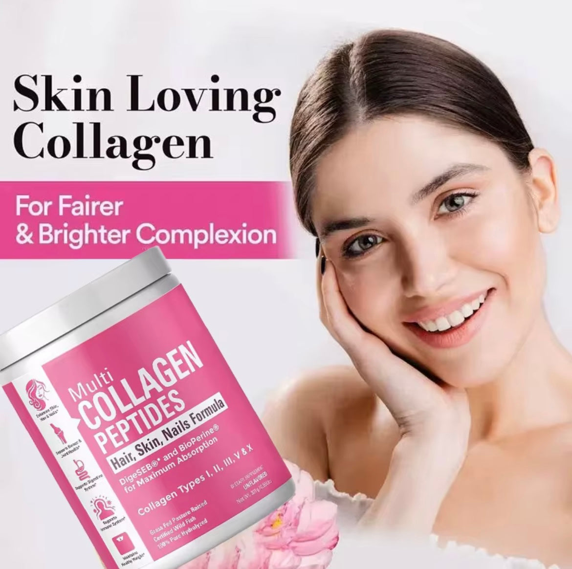 Collagen peptides