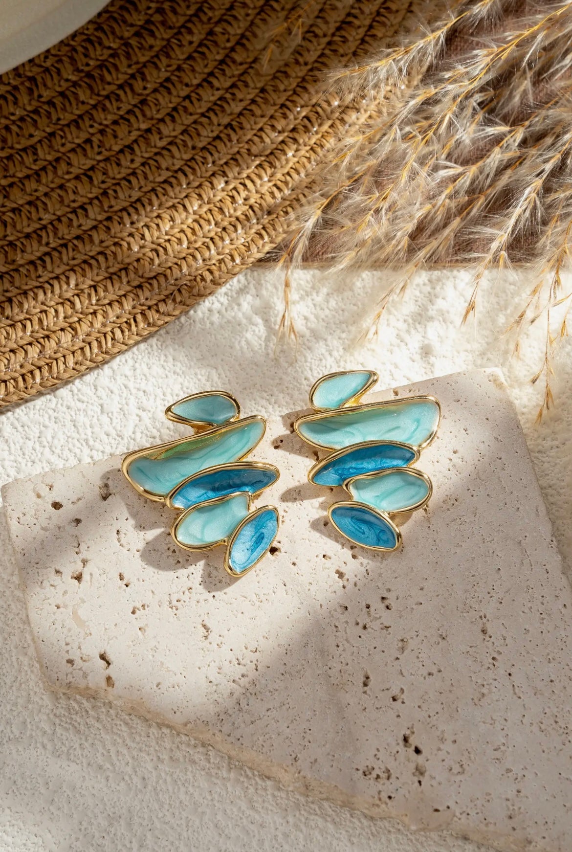 Boucles d’oreille Trésor marin