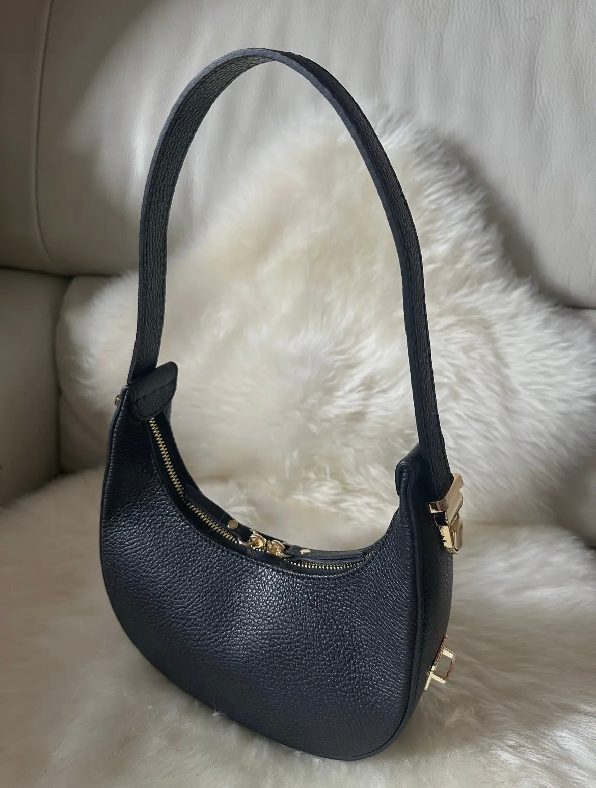 Mini sacs Melly en cuir véritable