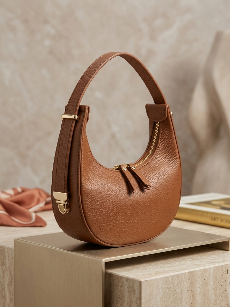 Mini sacs Melly en cuir véritable