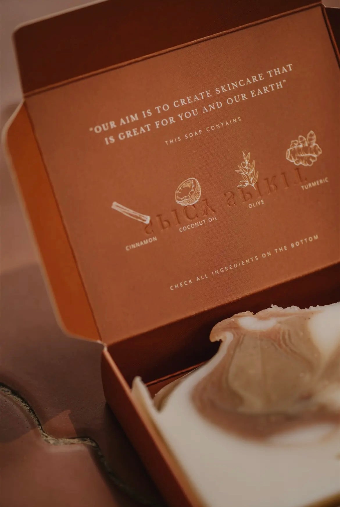 SPICY SPIRIT | savon naturel en barre pour le corps