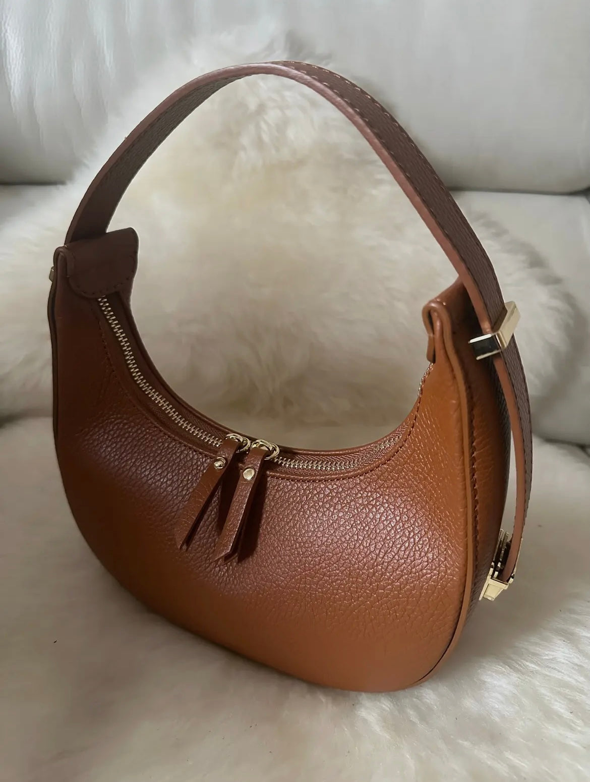 Mini sacs Melly en cuir véritable